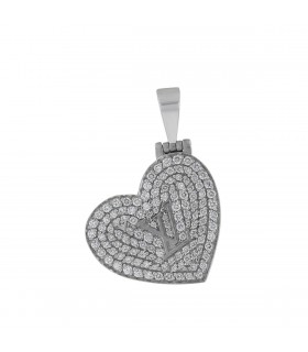Louis Vuitton diamonds and gold pendant