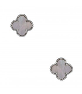 Boucles d’oreilles Van Cleef & Arpels Vintage Alhambra