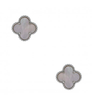 Boucles d’oreilles Van Cleef & Arpels Vintage Alhambra