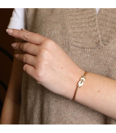 Fred Chance Infinie diamonds and gold bracelet