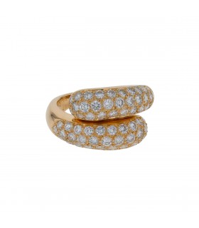Cartier diamonds and gold ring