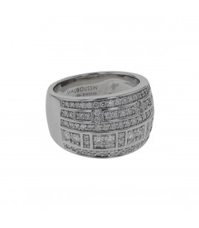 Mauboussin Le Vice et La Vertu diamonds and gold ring