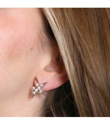 Boucles d’oreilles Tasaki Asbtract