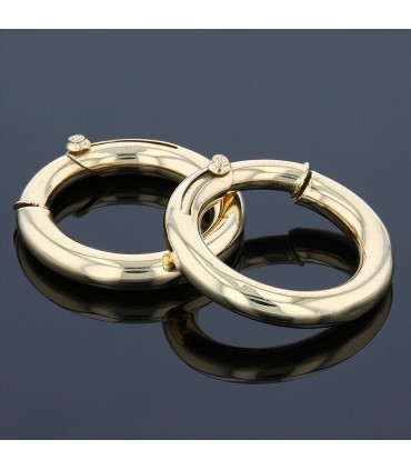 Cartier gold earrings