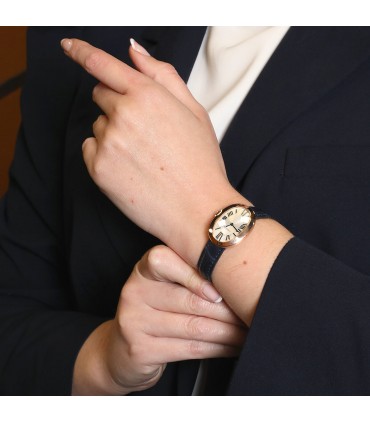 Cartier Baignoire gold watch