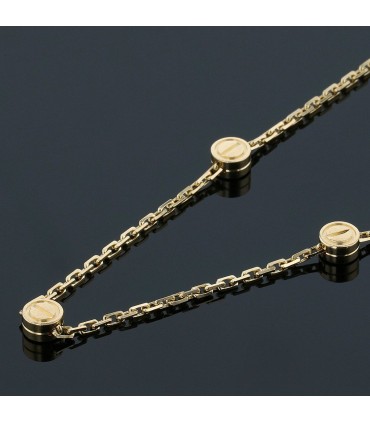 Cartier Love gold long necklace