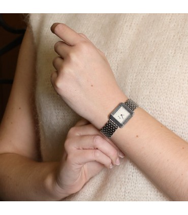 Poiray Ma Première stainless steel watch