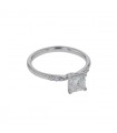 Diamonds and gold ring - digital GIA certificate 1,01 ct H VS2