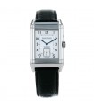Jaeger Lecoultre Reverso DuoFace stainless steel watch