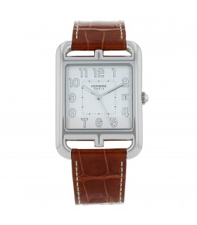 Hermès Cape Cod stainless steel watch