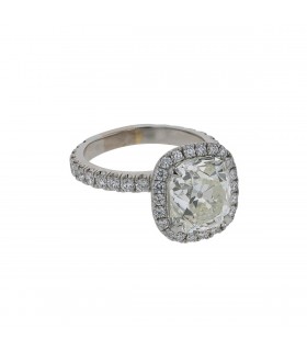 Diamonds and gold ring