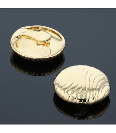 David Morris gold earrings