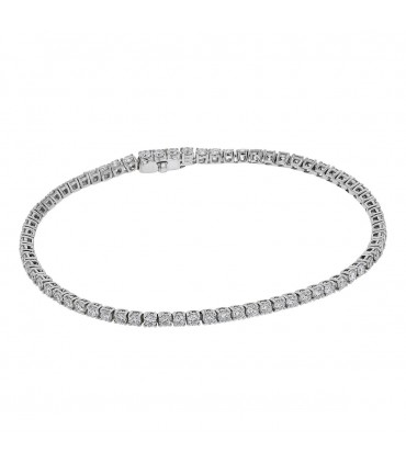 Padani diamonds and gold bracelet