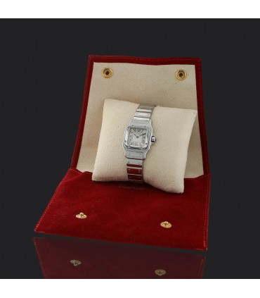 Cartier Santos stainless steel watch