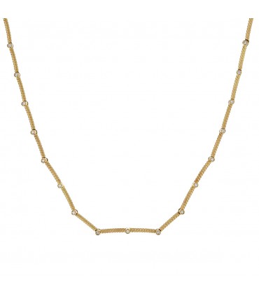 Audemars Piguet diamonds and gold necklace