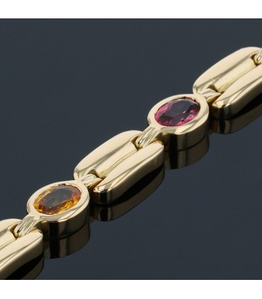 Bracelet or, pierres fines
