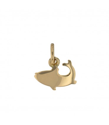 Dodo gold pendant