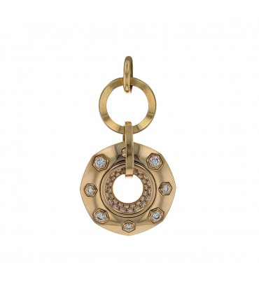 Audemars Piguet Royal Oak diamonds and gold pendant