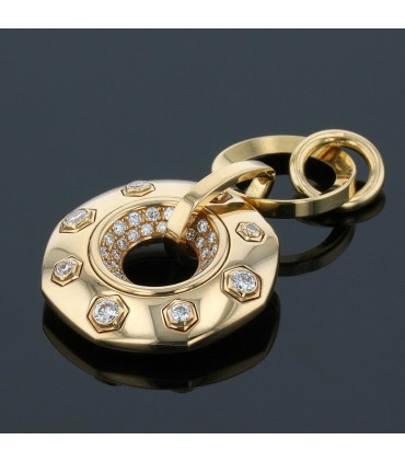 Audemars Piguet Royal Oak diamonds and gold pendant