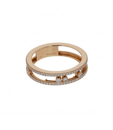 Messika Move Romane diamonds and gold ring