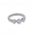 Diamonds and gold ring