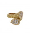 Boucheron Serpent Bohème diamonds and gold ring