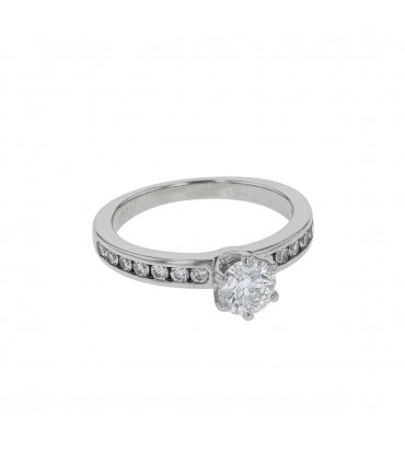 Tiffany & Co. diamonds and gold platinum ring