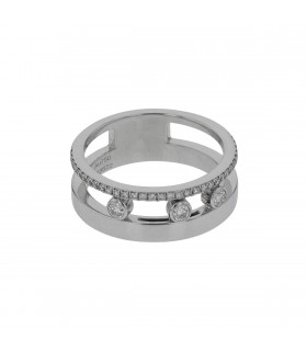 Messika Move Romane diamonds and gold ring