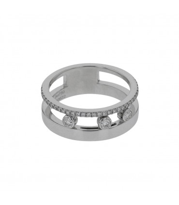 Messika Move Romane diamonds and gold ring