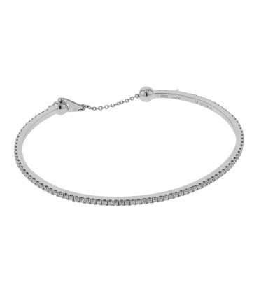 Messika diamonds and gold bracelet