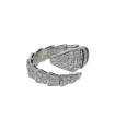 Bulgari Serpenti Viper diamonds and gold ring