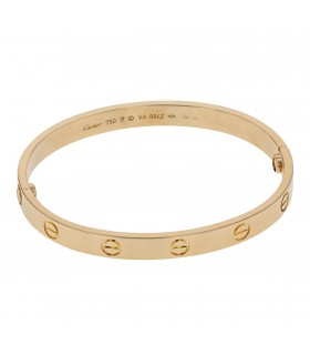 Bracelet Cartier Love Taille 17