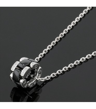 Chanel Ultra ceramic, diamonds and gold necklace