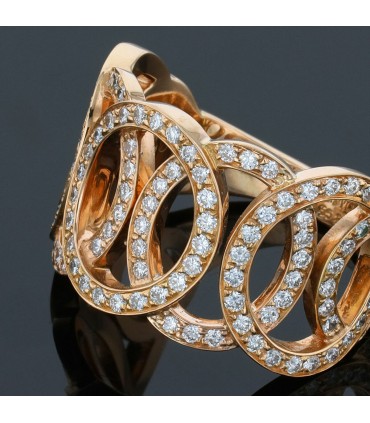 Audemars Piguet diamonds and gold ring