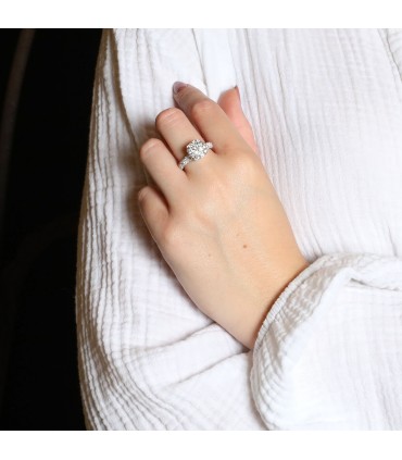 Pomellato Nudo diamonds and gold ring