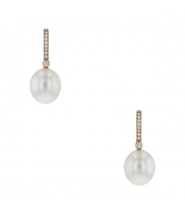 Tiffany & Co. Tiffany South Sea Noble diamonds and pearls earrings