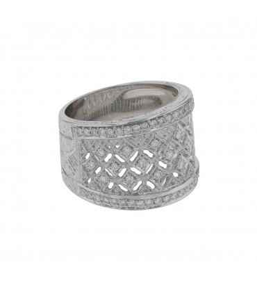 Bague or, diamants