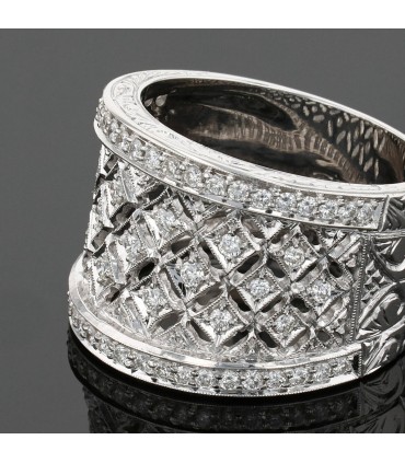 Bague or, diamants