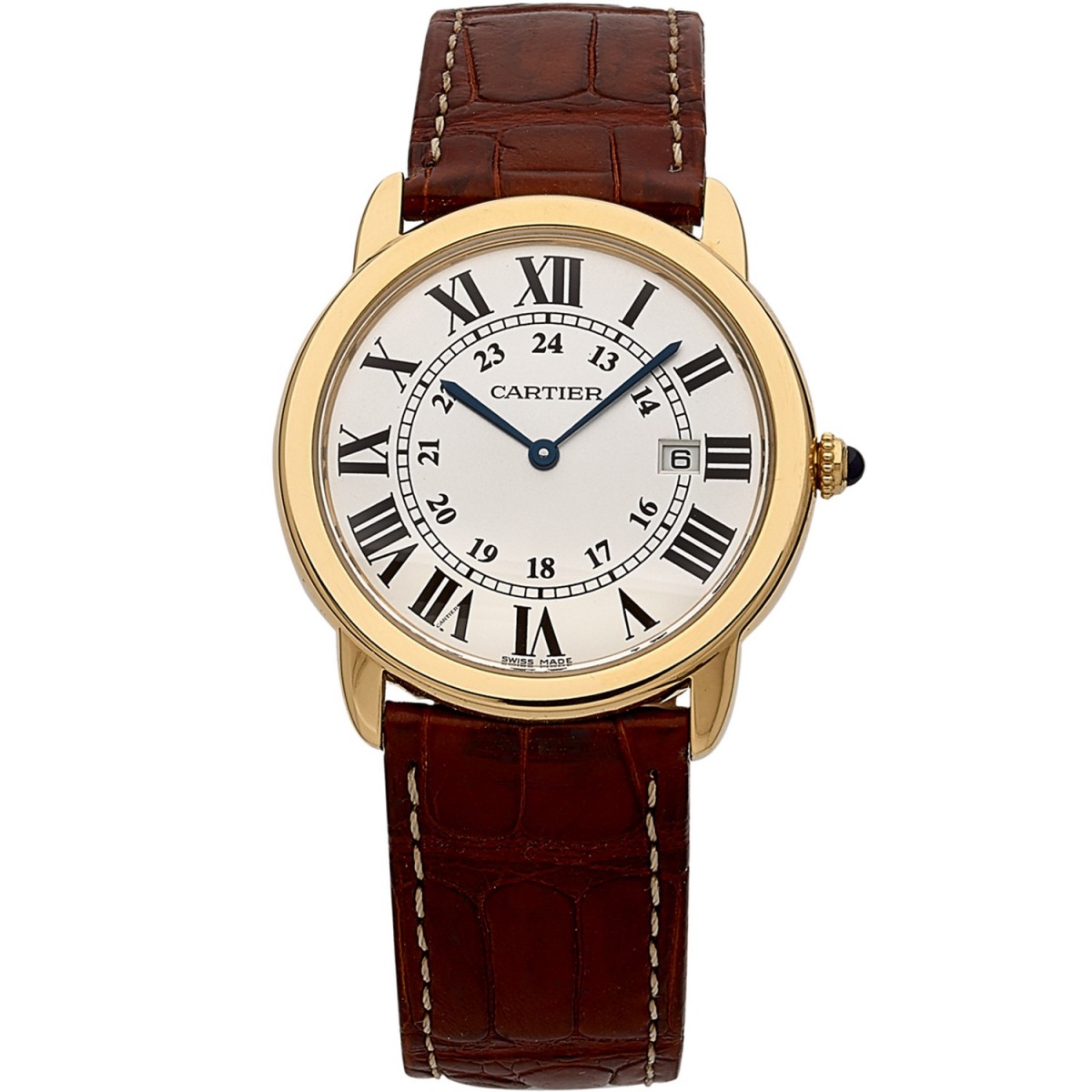 cartier ronde solo men's watch