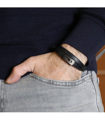 Messika My Move diamond and titanium bracelet