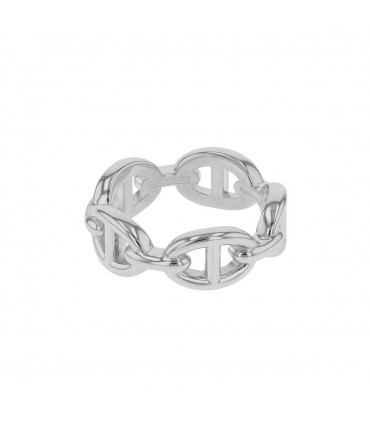 Bague Hermès Chaîne d’Ancre Enchaînée