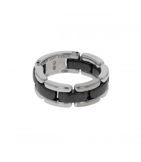 Chanel Ultra gold and ceramics ring