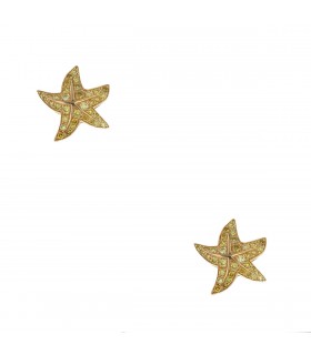 Audemars Piguet diamonds and gold earrings