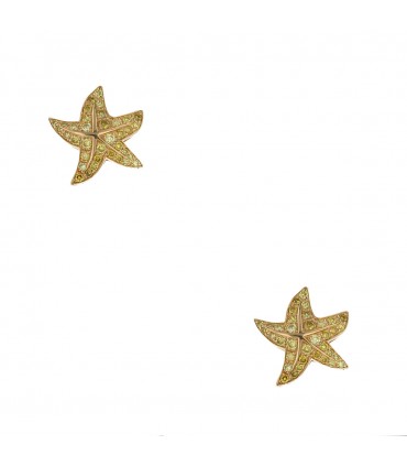 Audemars Piguet diamonds and gold earrings