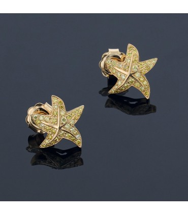 Audemars Piguet diamonds and gold earrings