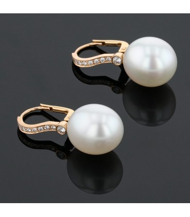 Tiffany & Co. Tiffany South Sea Noble diamonds and pearls earrings