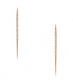 Diamonds and gold earrings