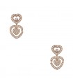 Chopard Happy Amore gold and diamonds earrings