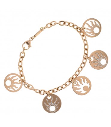 Chopard Happy Sun diamonds and gold bracelet