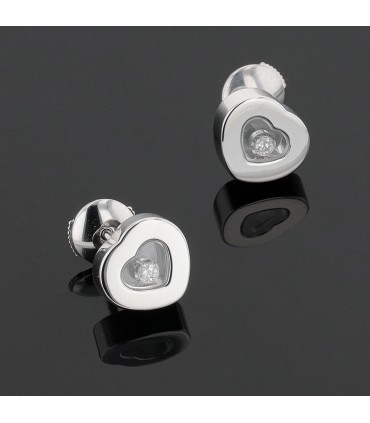 Chopard Happy Diamonds diamonds and gold earrings